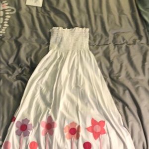 Worn once! Strapless sundress from Aruba!